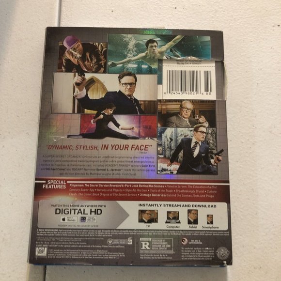 Kingsman: Secret Service [Blu-ray] Blu-ray Colin Firth Samuel L. Jackson - Picture 3 of 4